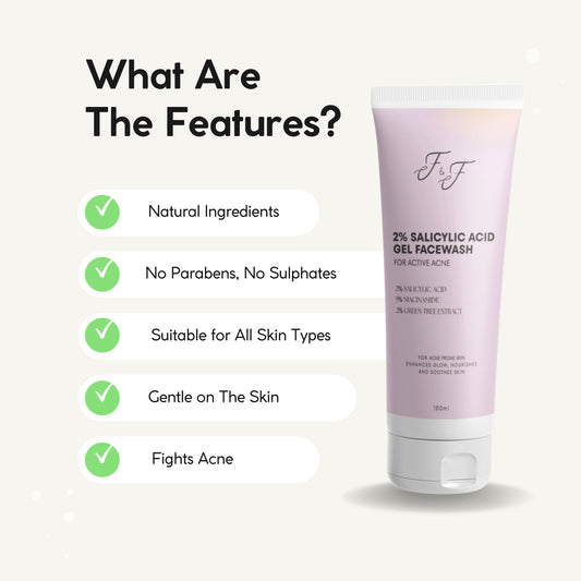 2% SALICYLIC ACID FACE WASH FOR ACNE CONTROL