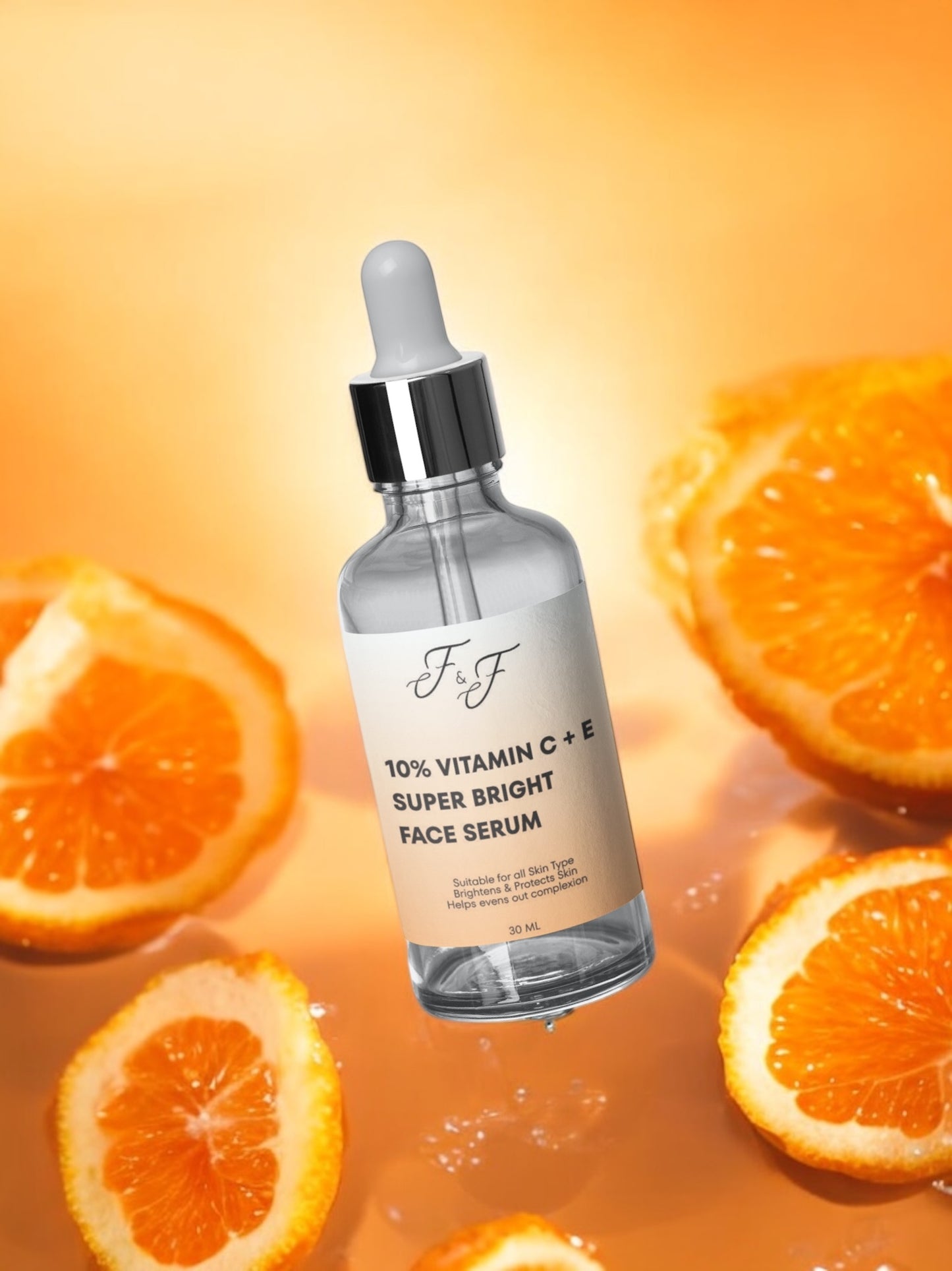 10% Vitamin C+E Super Bright serum with ferulic acid and grape seed extract