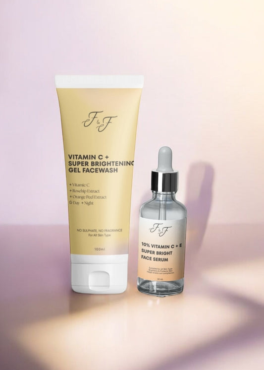 VITAMIN-C FACE WASH AND 10% VITAMIN-C COMBO
