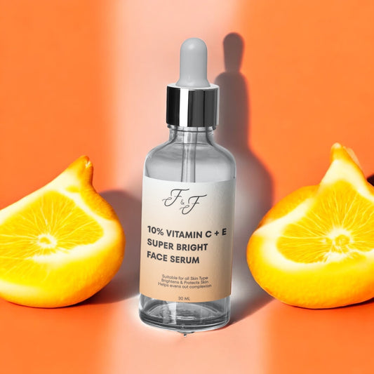 10% Vitamin C+E Super Bright serum with ferulic acid and grape seed extract