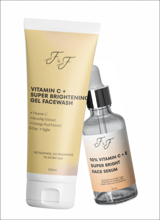 VITAMIN-C FACE WASH AND 10% VITAMIN-C COMBO